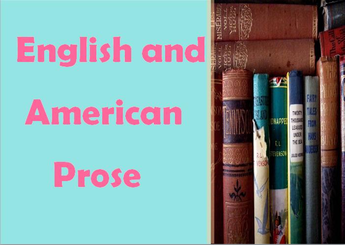 English and American Prose